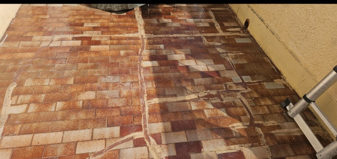 Remise en état avec peinture d'étanchéité 