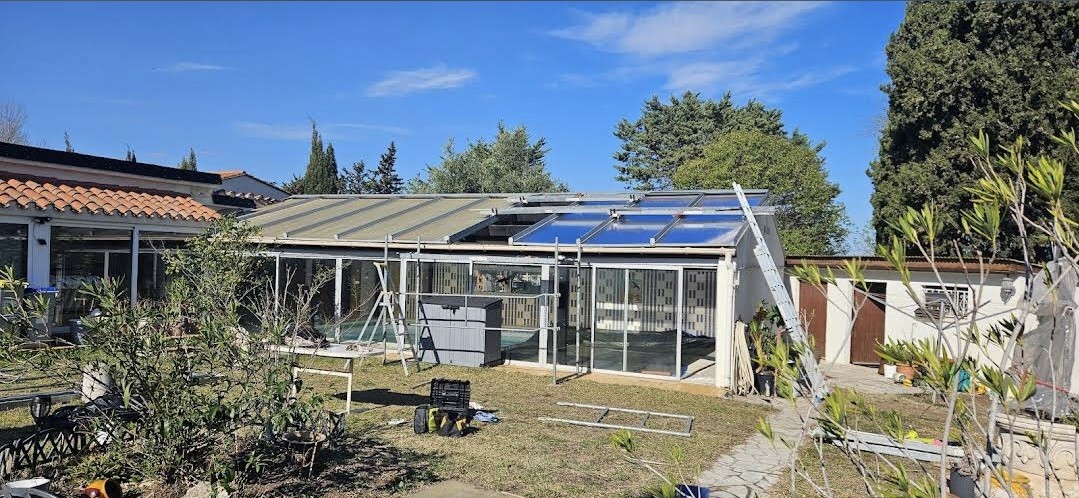 Toiture polycarbonate 
