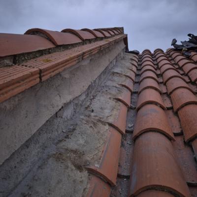 Recouvrement du Solin ciment 